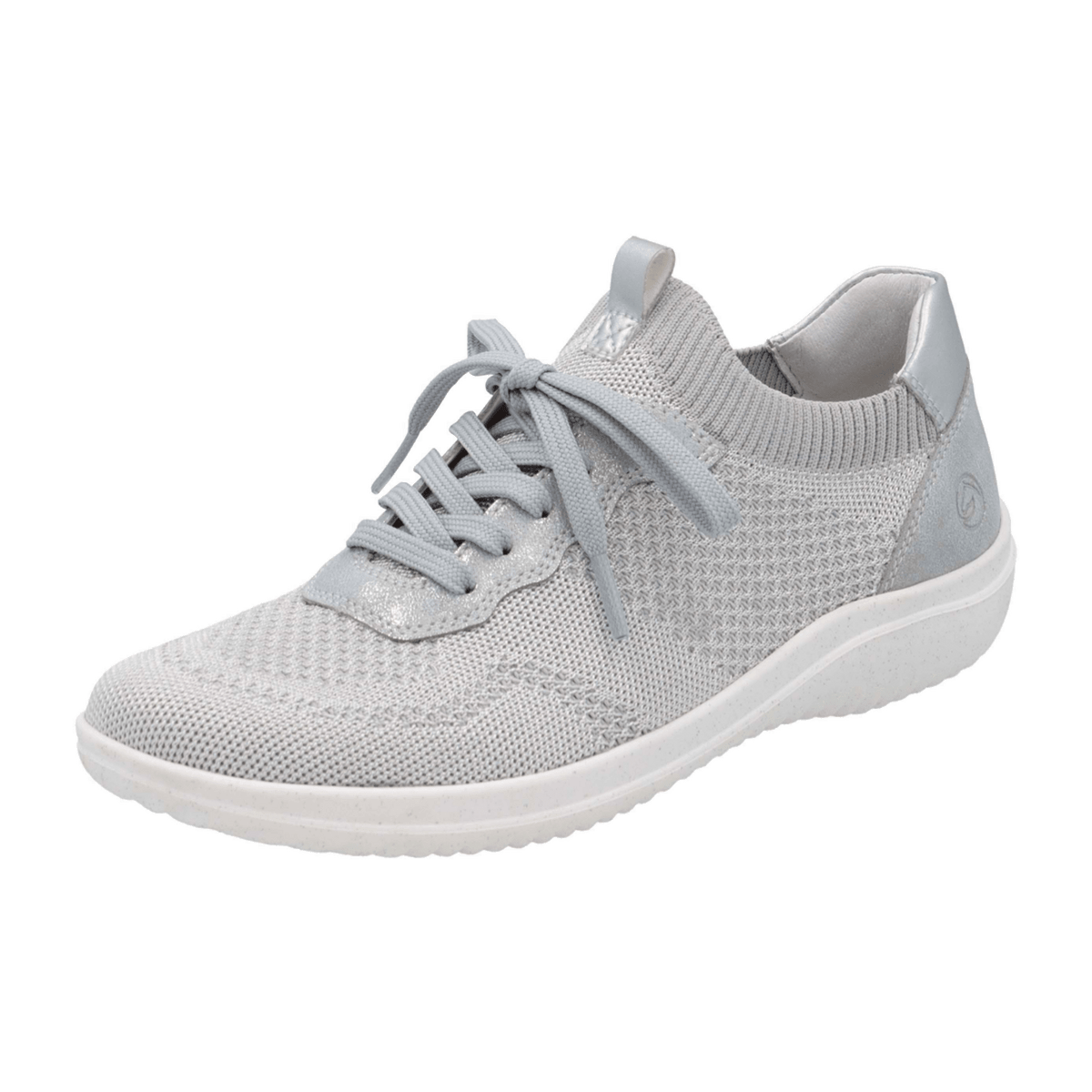 Remonte Women's Loafers Grey Textile - Lite n Soft Comfort Shoes