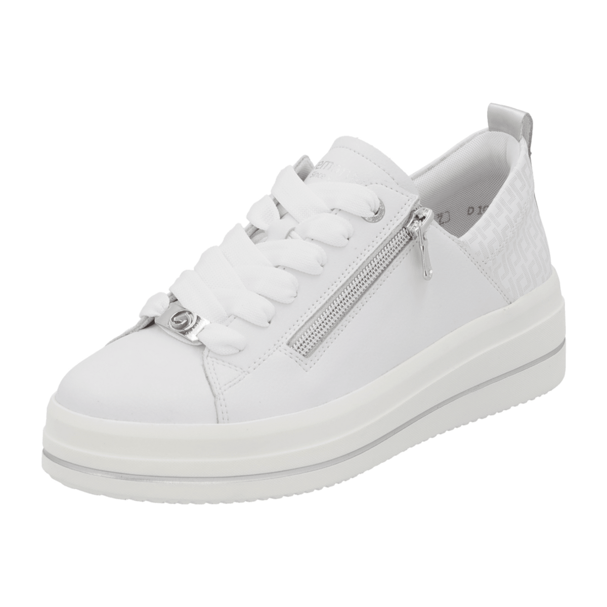 Remonte Women's White Low-Top Shoes