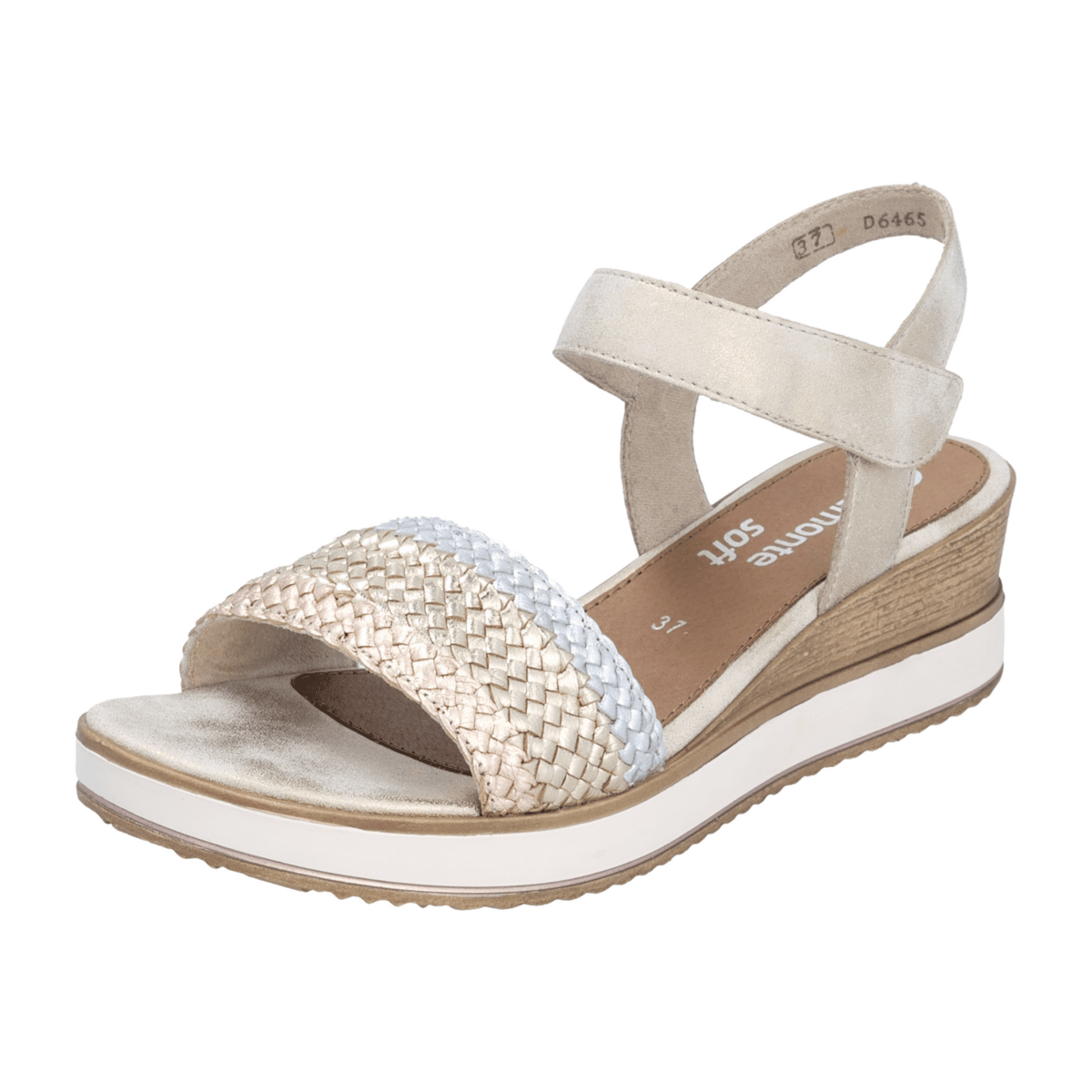 Remonte D6465-90 Women's Gold Shoes