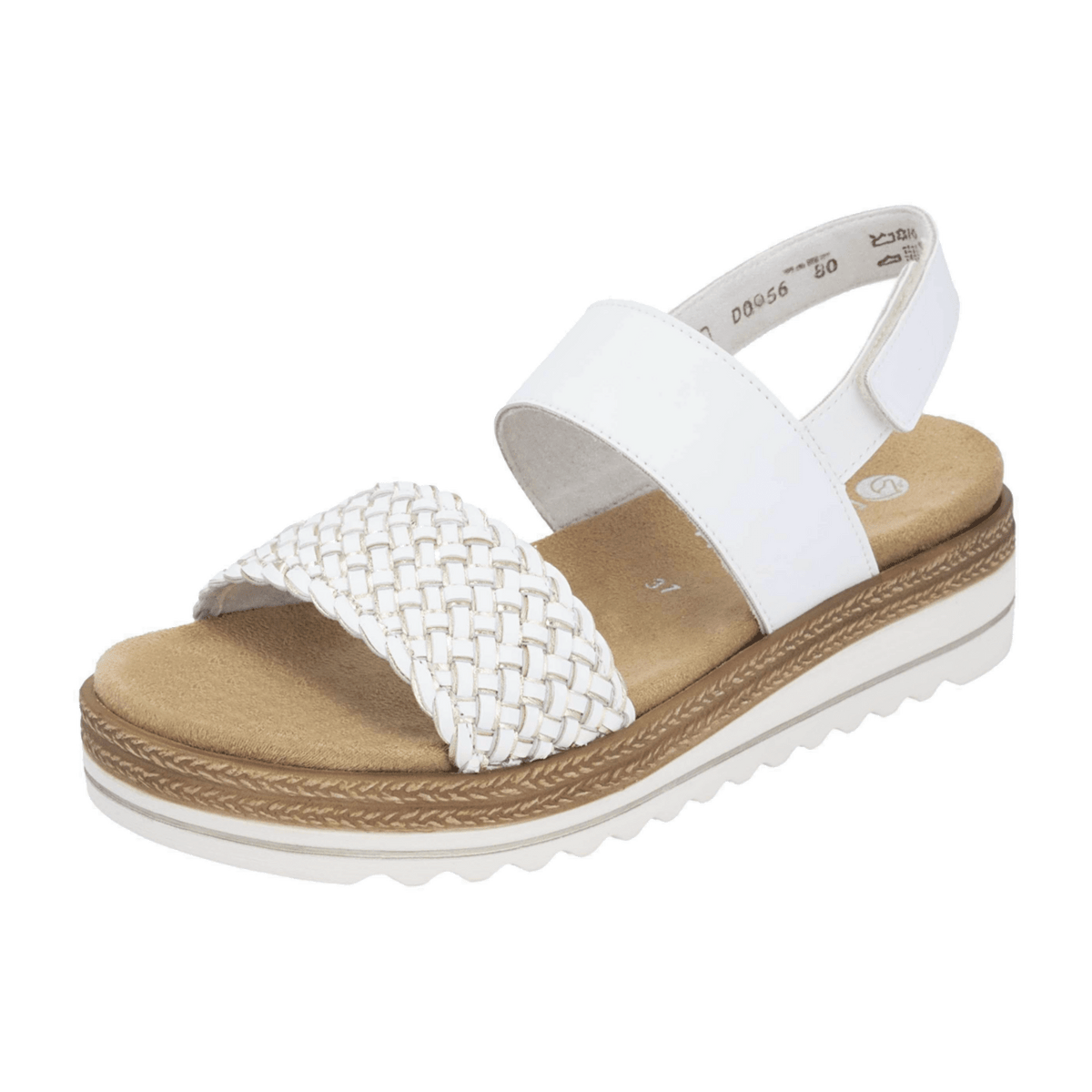 Remonte Women's White Sandals