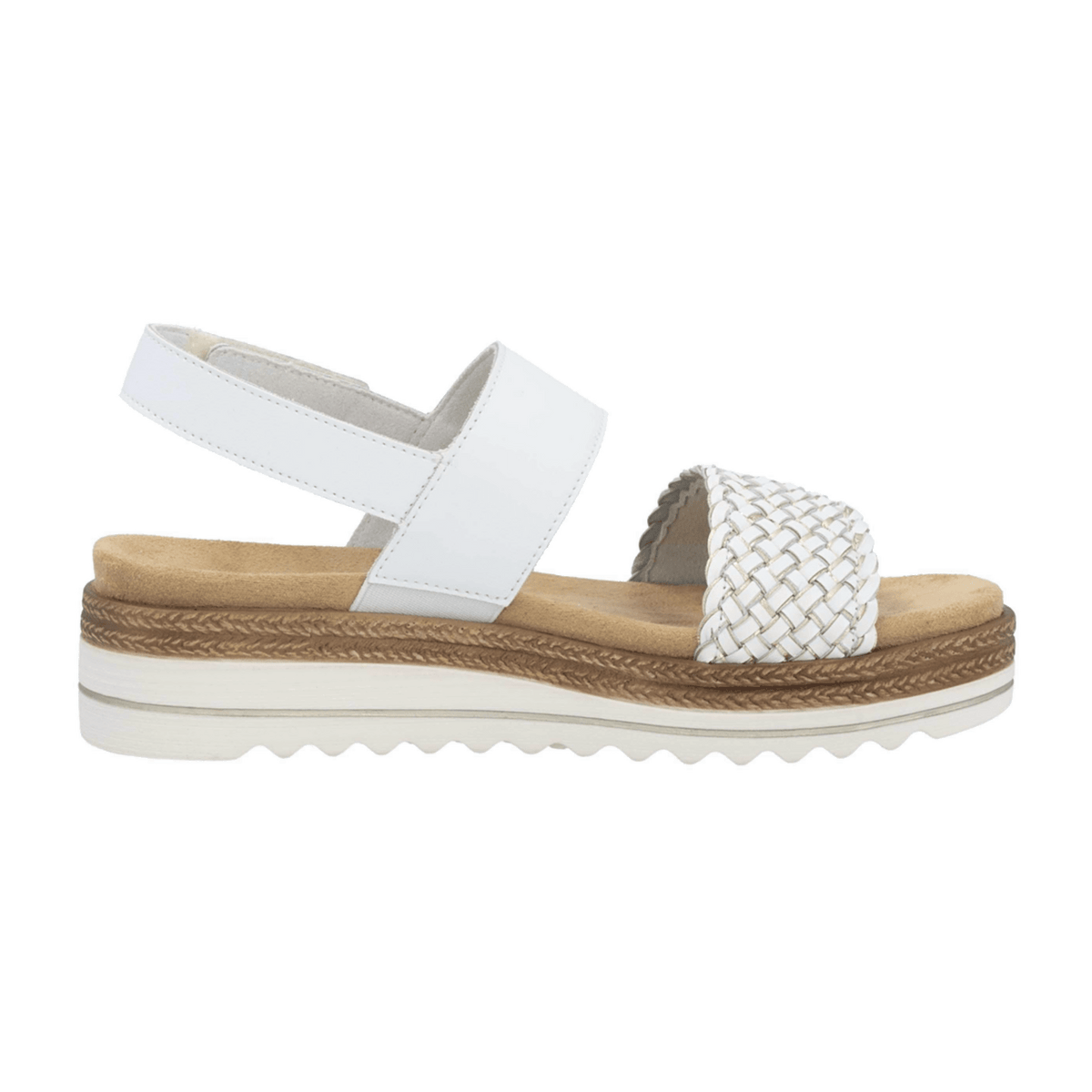 Remonte Women's White Sandals