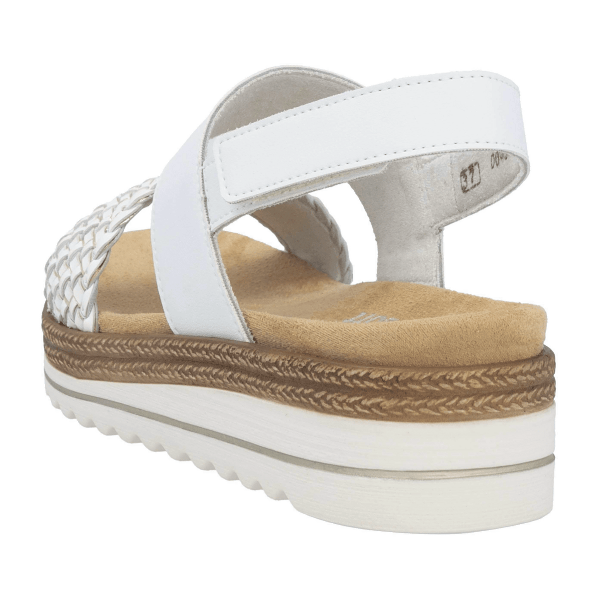 Remonte Women's White Sandals