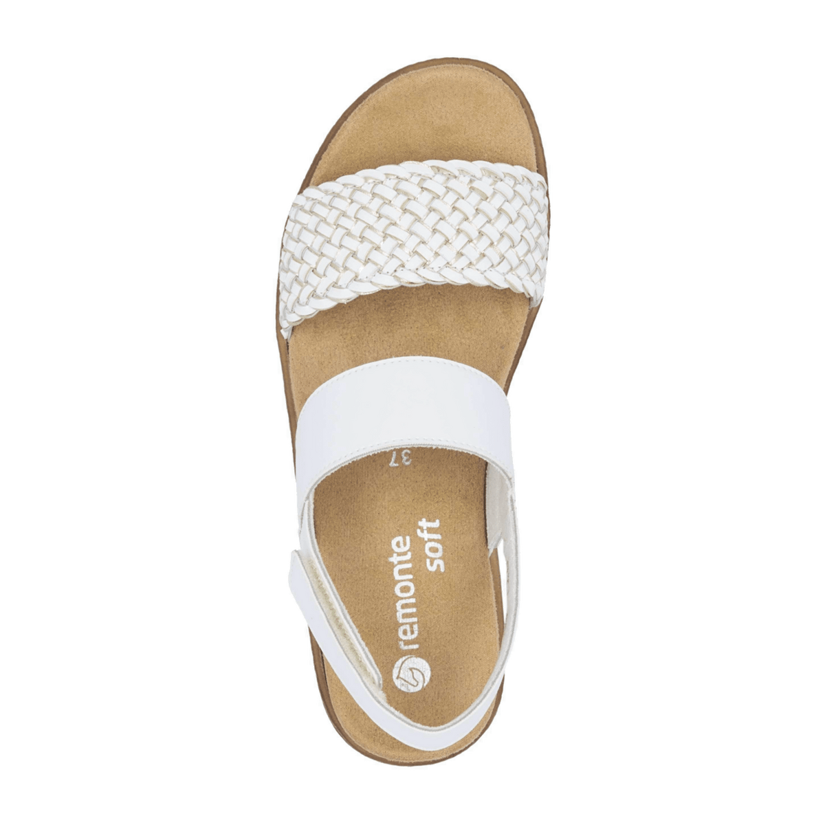 Remonte Women's White Sandals
