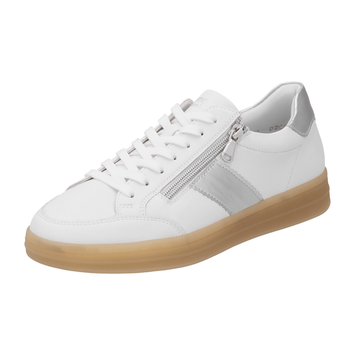 Remonte Women's Low-Top Sneakers White Casual Shoes