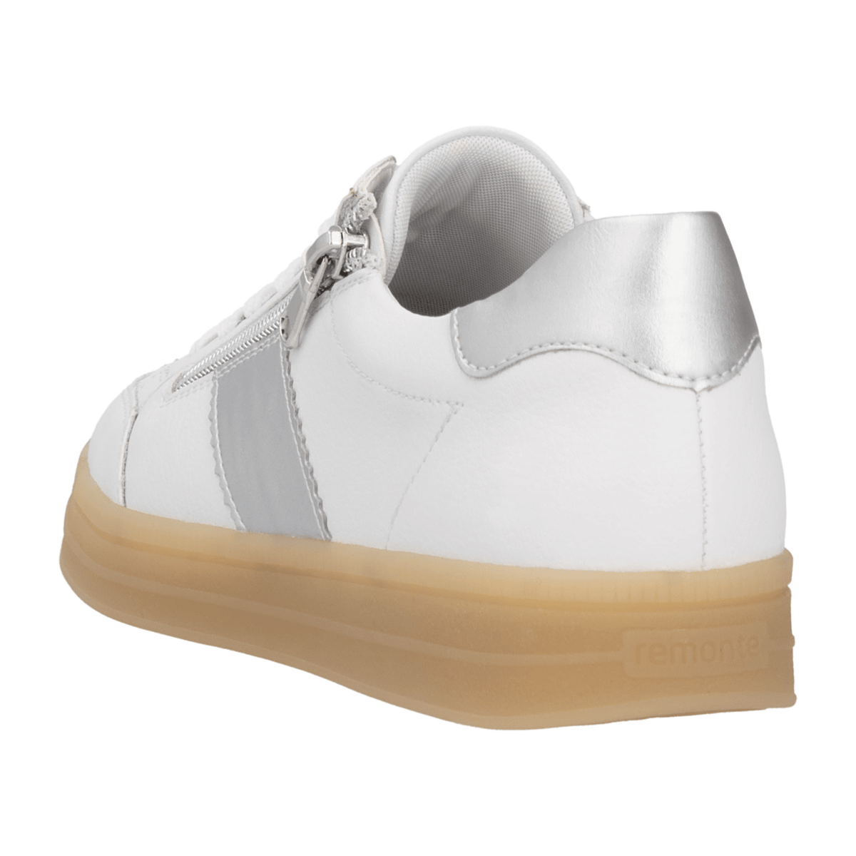 Remonte Women's Low-Top Sneakers White Casual Shoes