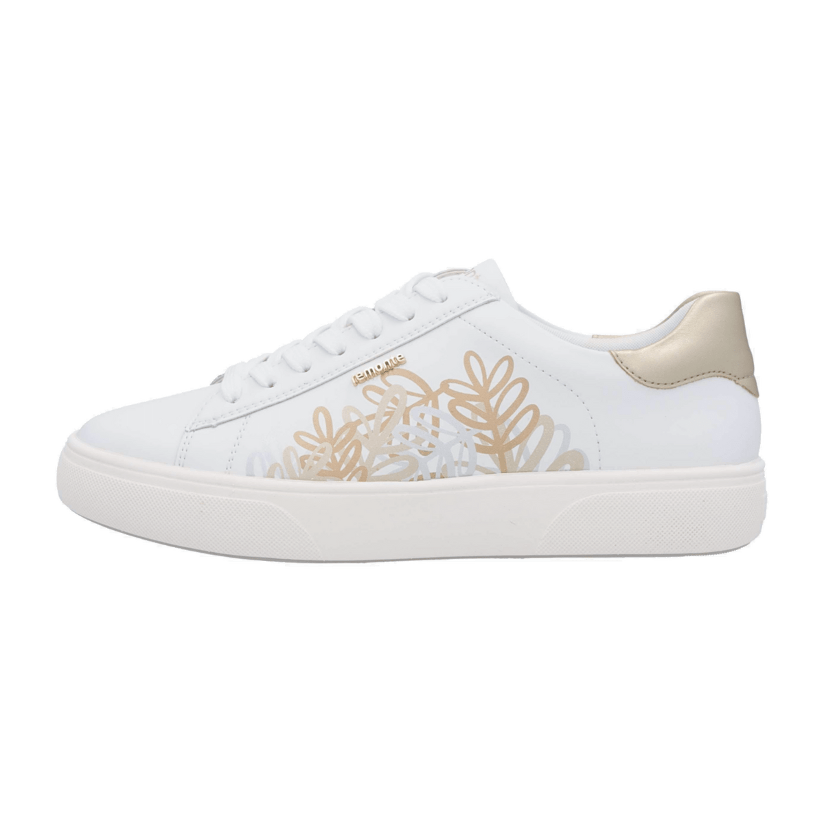 Remonte Women's Low-Top Sneakers White - Comfort Shoes