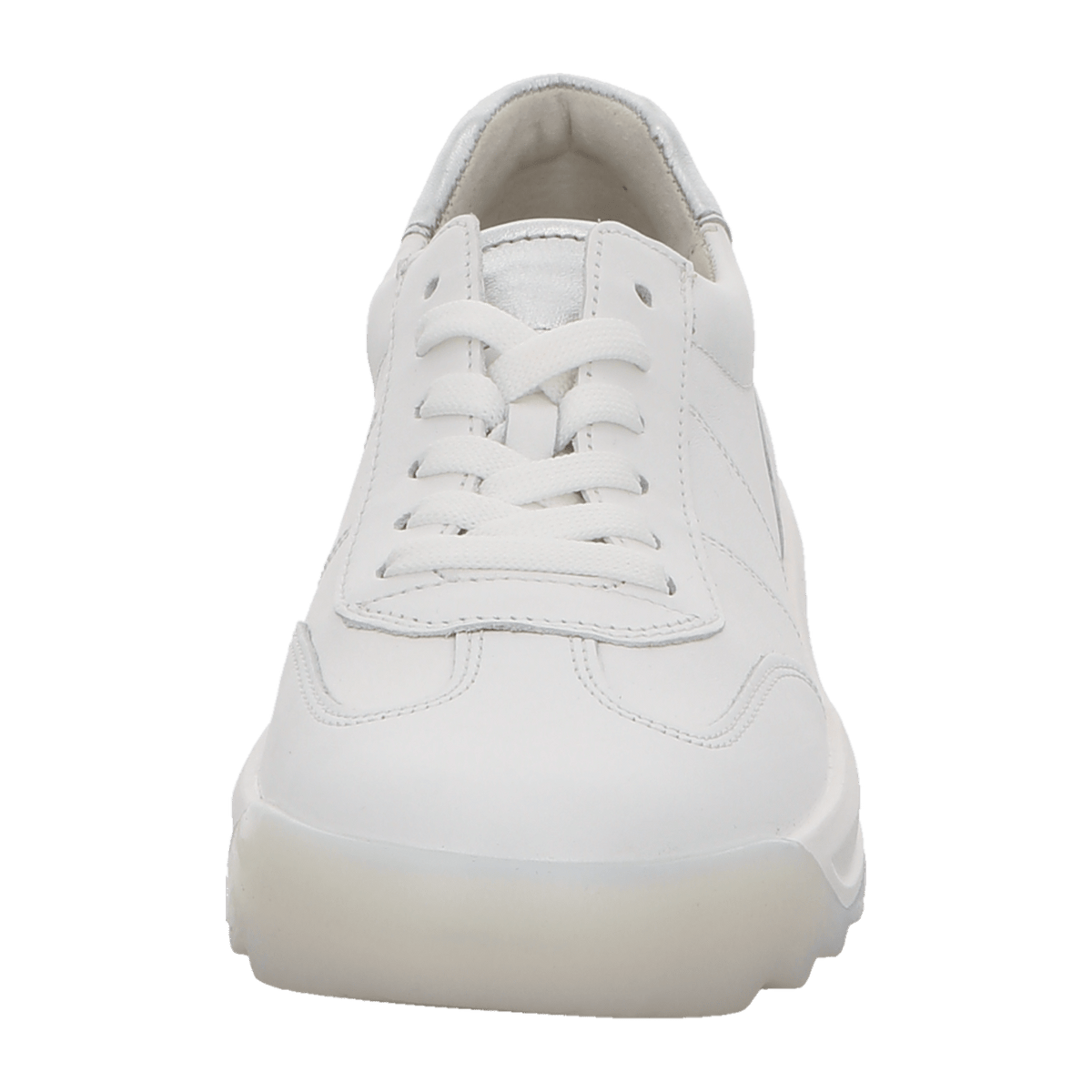 Gabor Women's Low-Top Sneakers White Silver