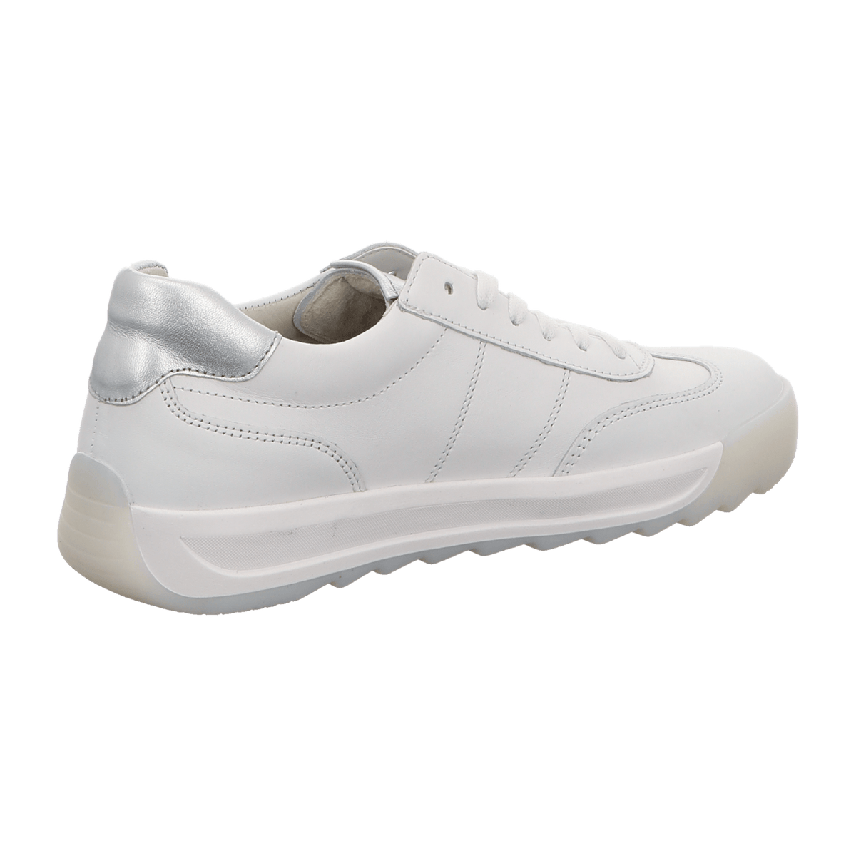 Gabor Women's Low-Top Sneakers White Silver