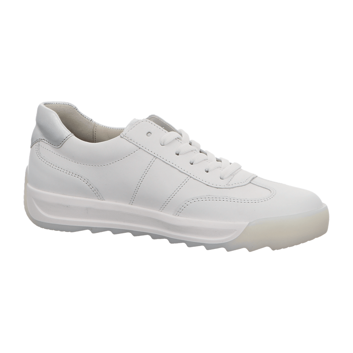 Gabor Women's Low-Top Sneakers White Silver