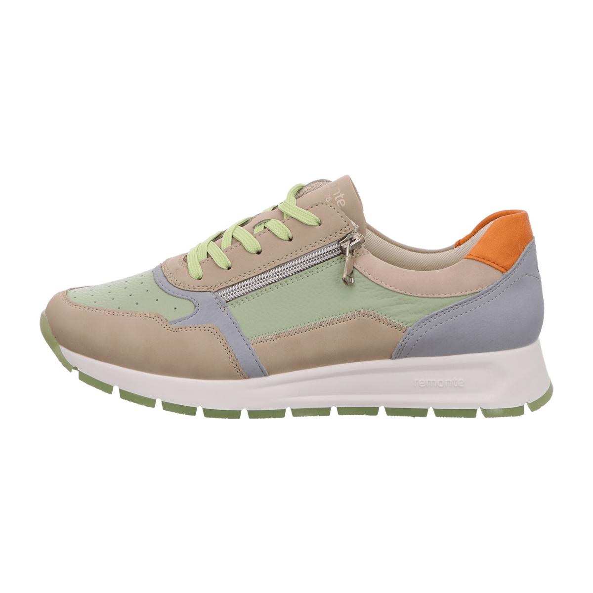 Remonte Women's Comfort Lace-Up Shoes - Colorful