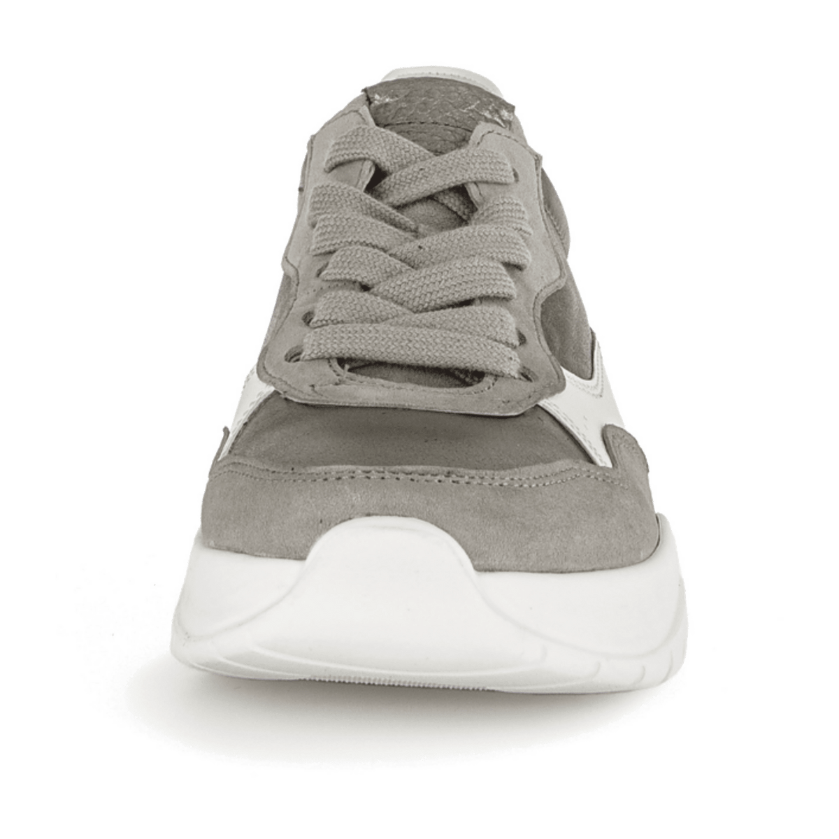 Gabor City Women's Silver Nappa Sneaker