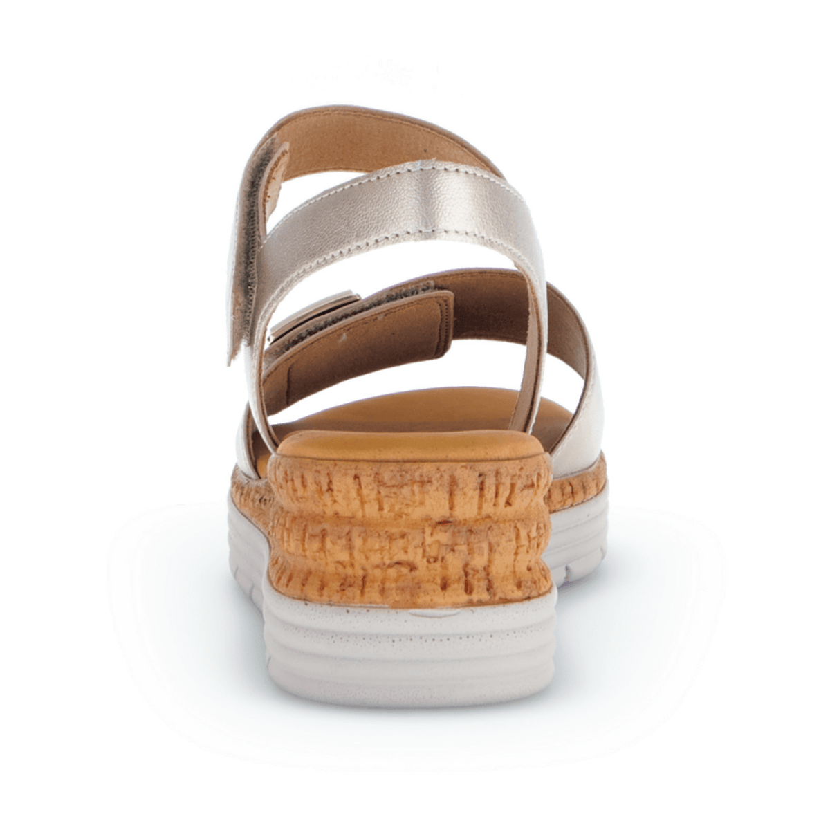Gabor Comfort Women's Wedge Sandals - Textile Open Toe Casual Sandals
