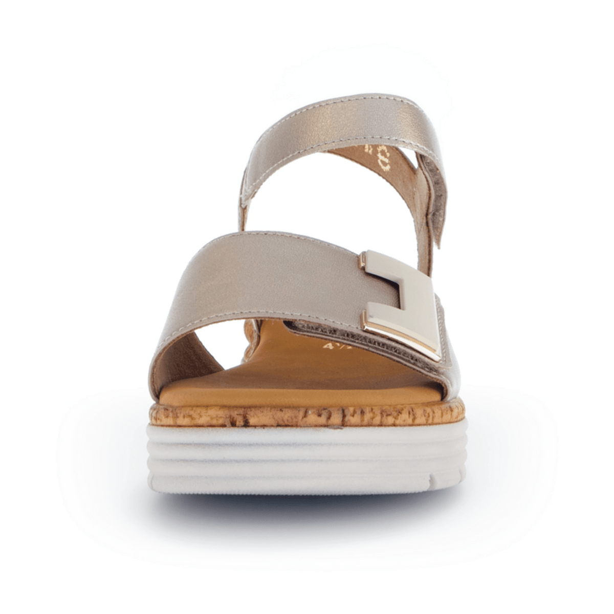 Gabor Comfort Women's Wedge Sandals - Textile Open Toe Casual Sandals