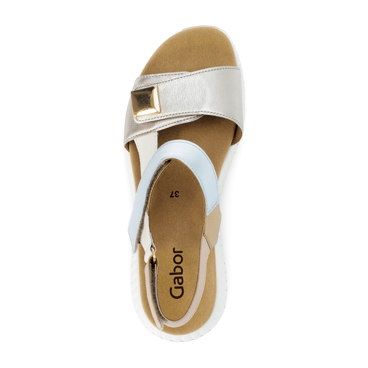 Gabor Women's Sandals - Leather Comfort Open-Toe Slingback
