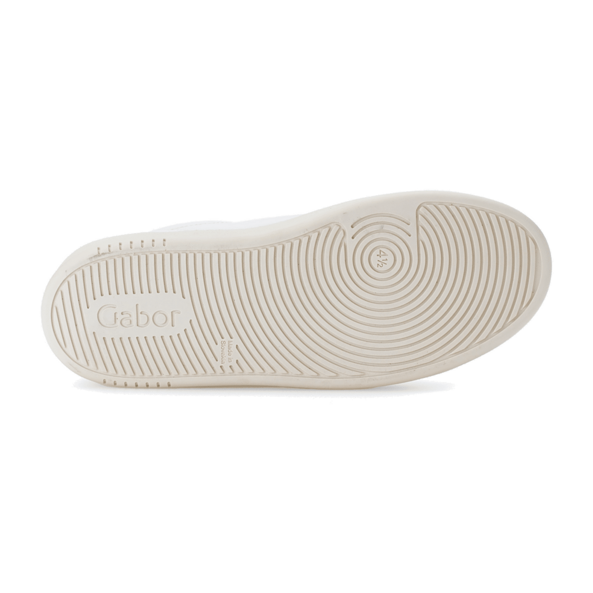 Gabor Women's Low-Top Sneakers White with Removable Insole