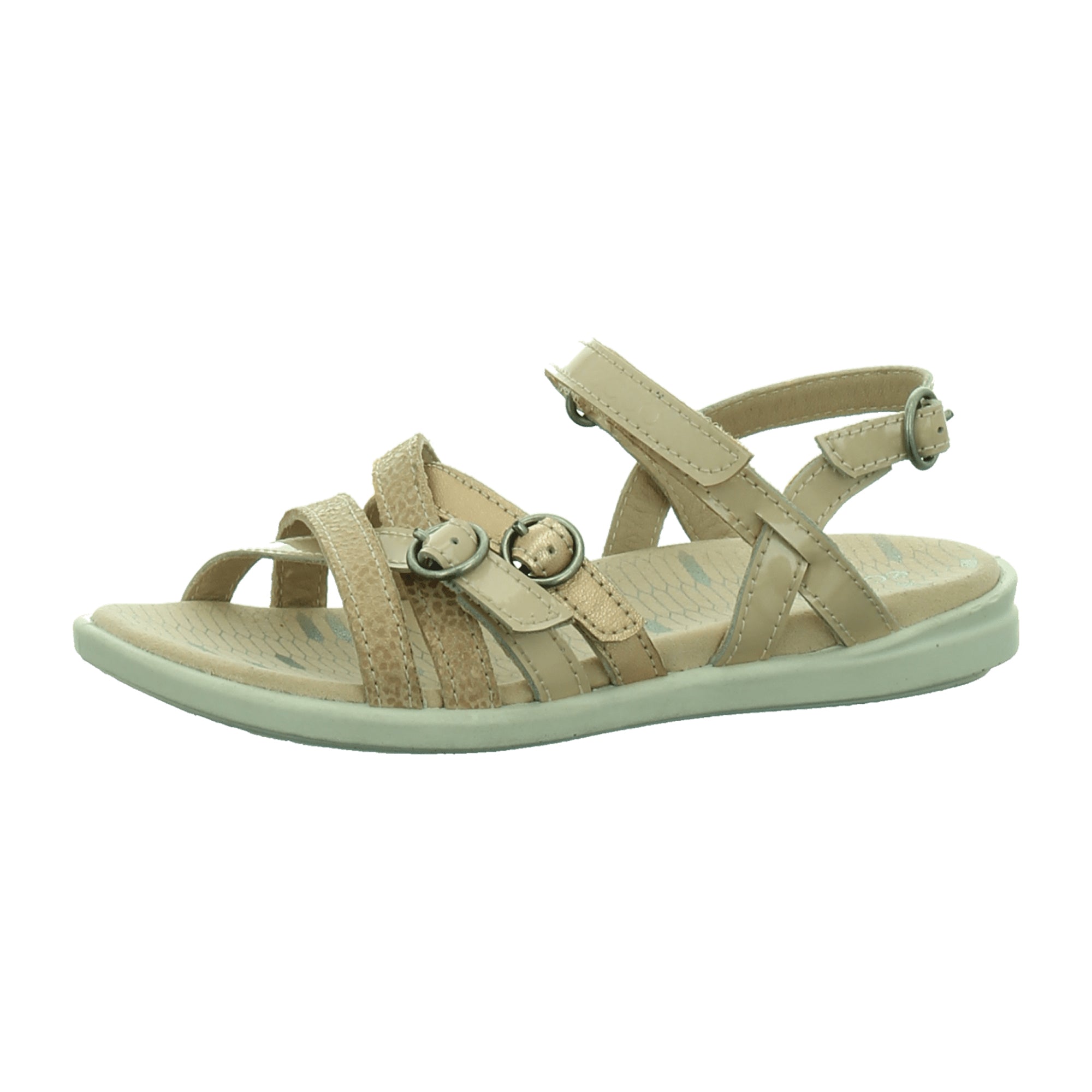 Ecco Tilda Kids' Gold Sandals - Stylish & Durable