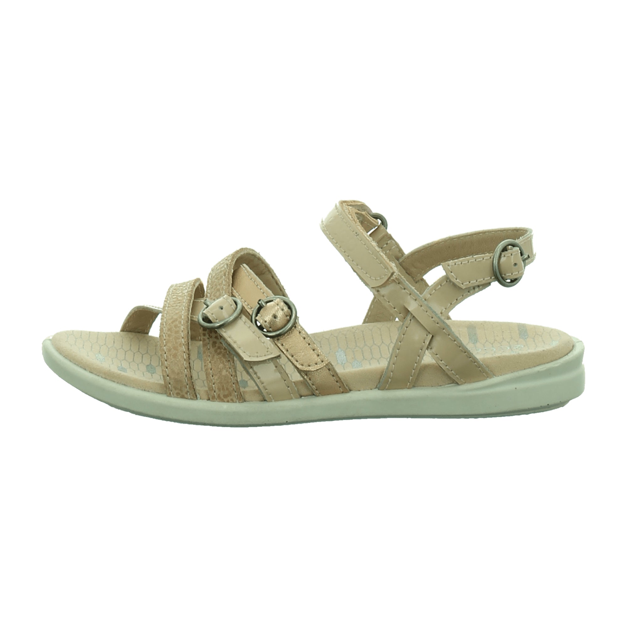 Ecco Tilda Kids' Gold Sandals - Stylish & Durable