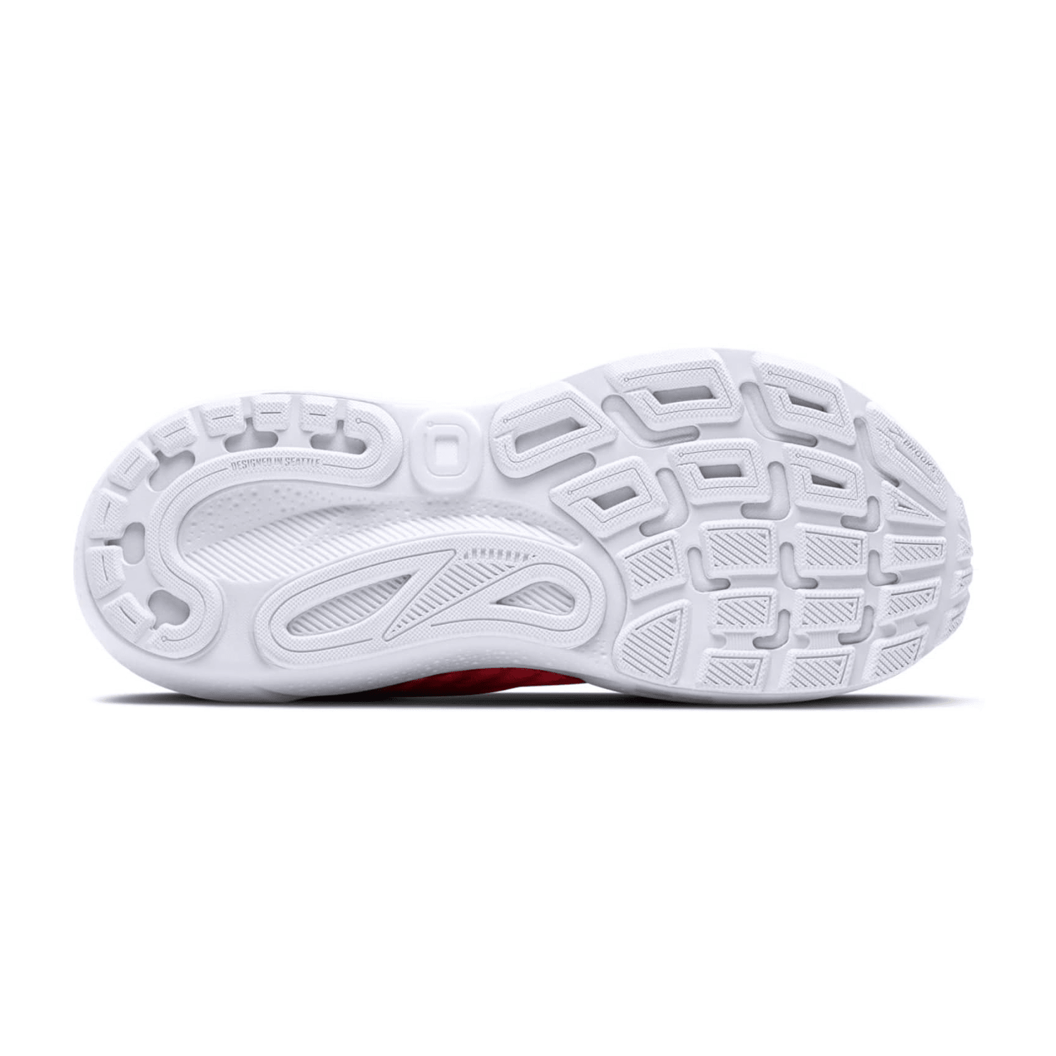 Brooks Adrenaline GTS 24 Women's Running Shoes in Red, Synthetic Upper with Rubber Sole