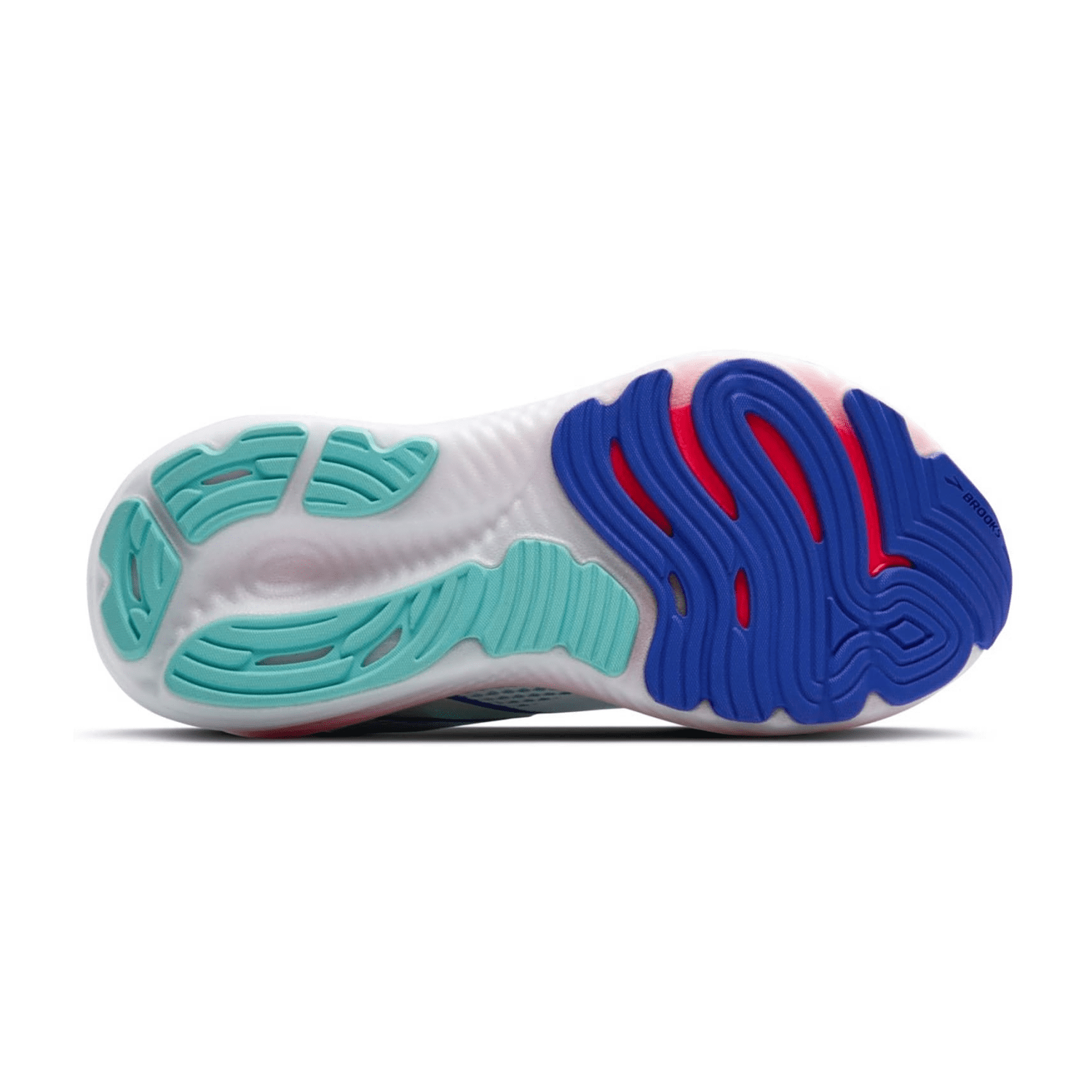 Brooks Glycerin 22 Women's Running Shoes in White Limpet Shell/Amparo Blue