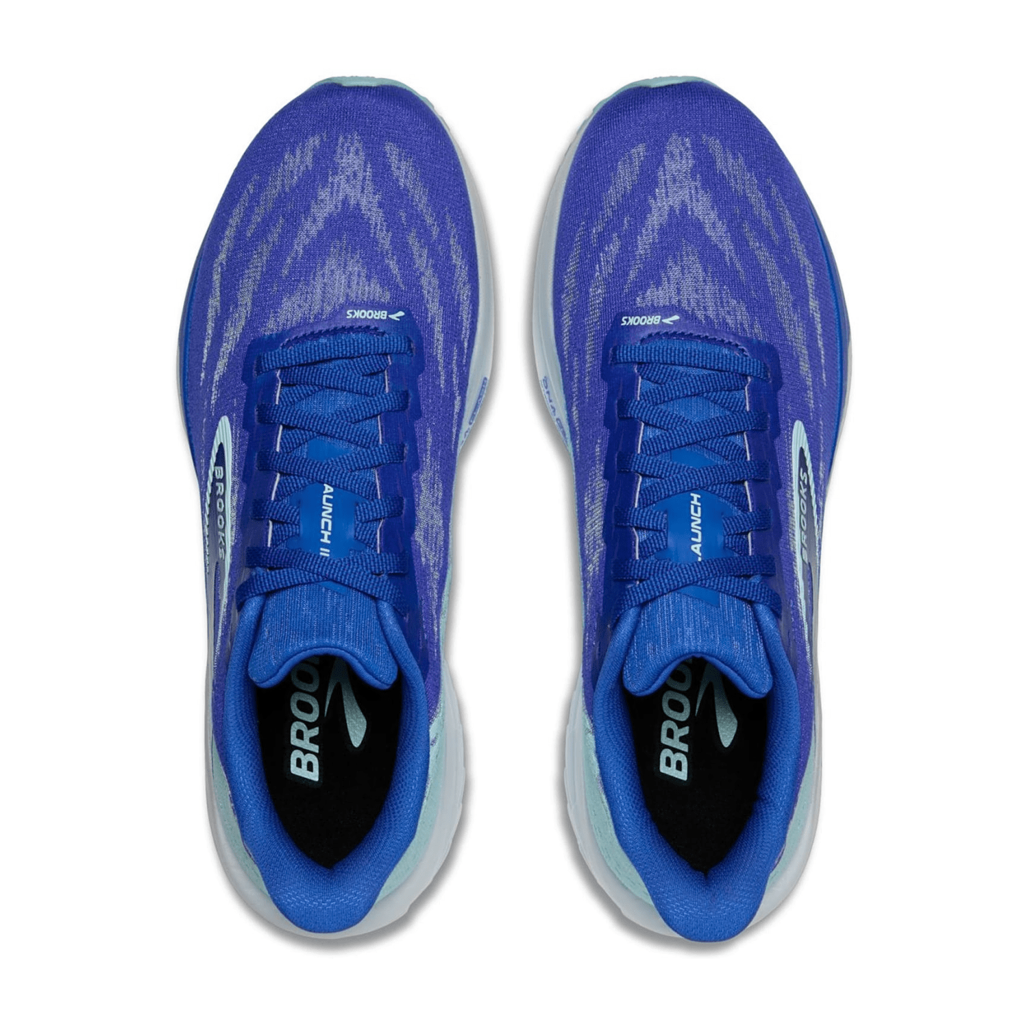 Brooks Launch 11 Men's Running Shoes in Blue, Lace-Up Closure, Round Toe, Rubber Outsole