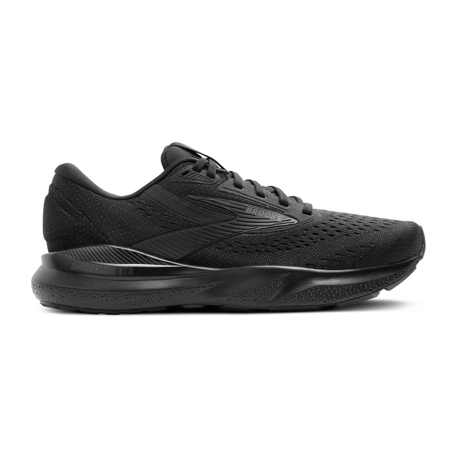 Brooks Adrenaline GTS 24 Men's Running Shoes, Black Synthetic