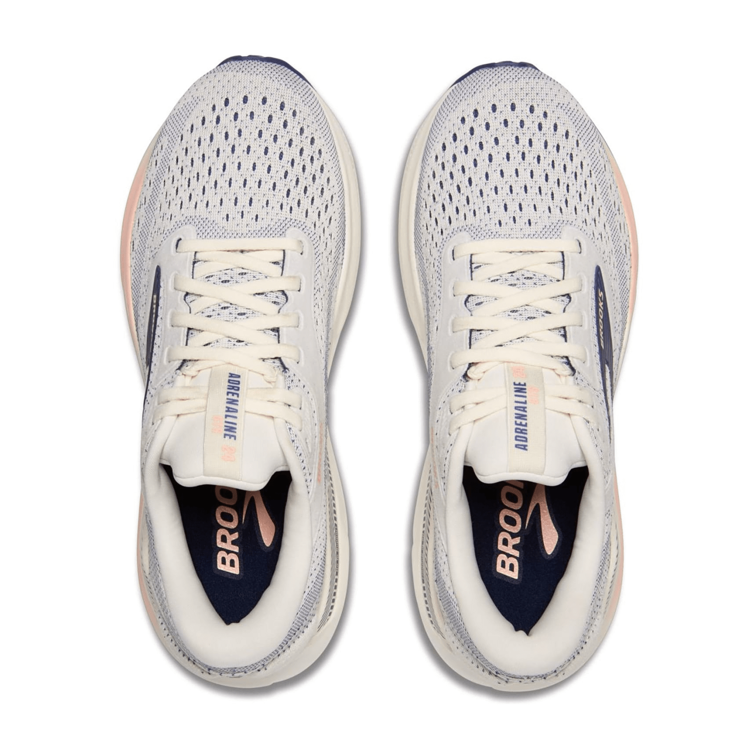 Brooks Adrenaline GTS 24 Women's Running Shoes - Grey Mesh, Textile Lining, Rubber Sole