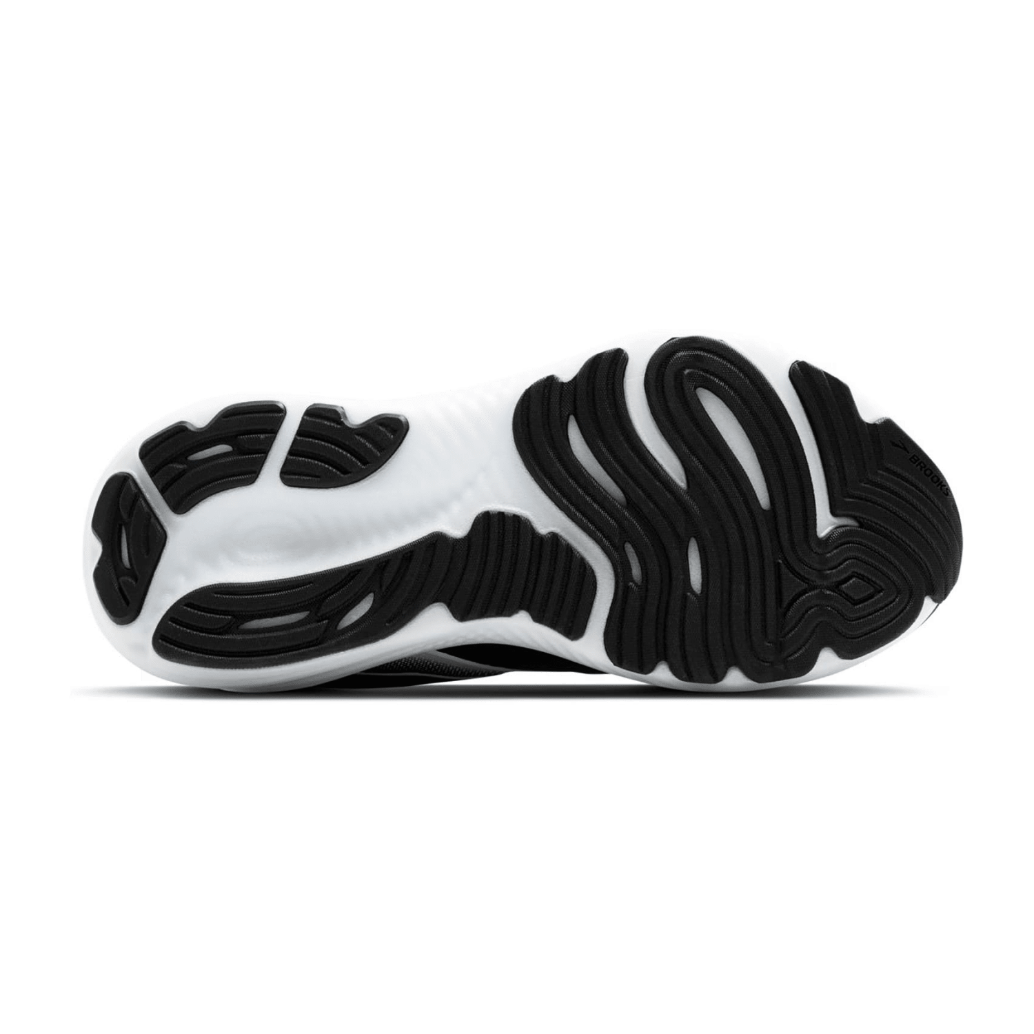 Brooks Glycerin 22 Women's Running Shoes in Black Grey White, Polyester Upper