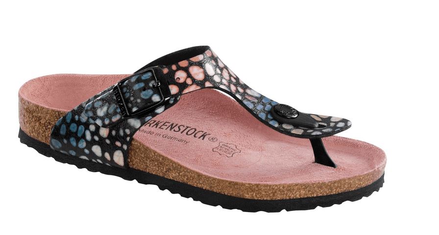 Birkenstock Kids Gizeh BF magic stone black thongs sandals flip flops - Bartel-Shop