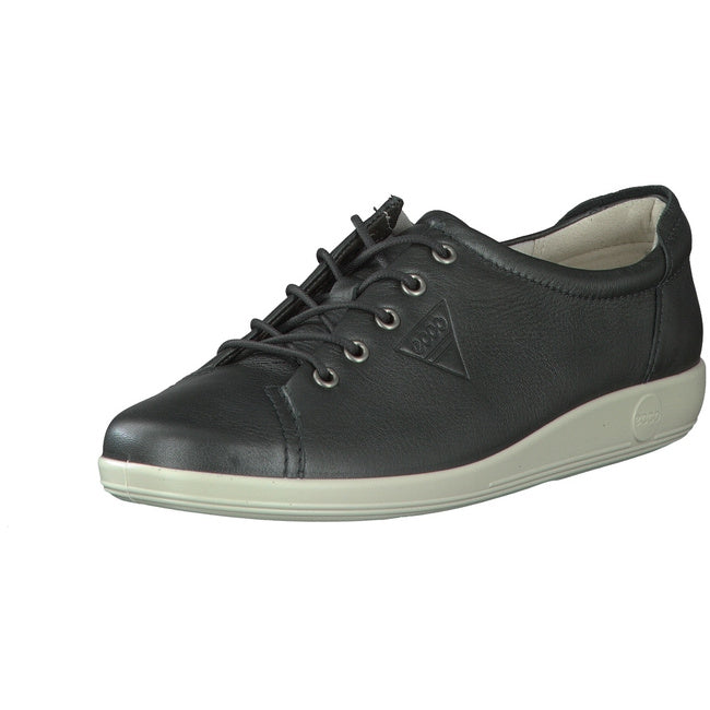 Ecco comfortable lace-up shoes for women Gray - Bartel-Shop