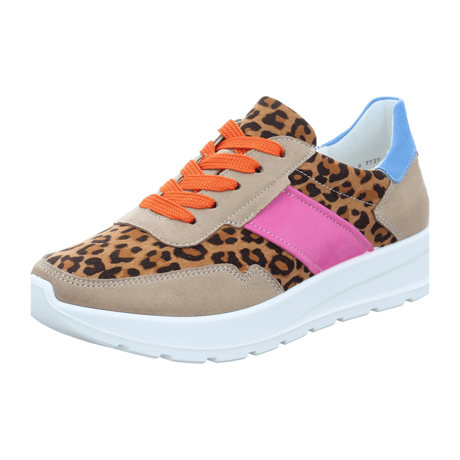 ARA NEW YORK Women's Sneakers animal print suede lace-up shoes - Bartel-Shop
