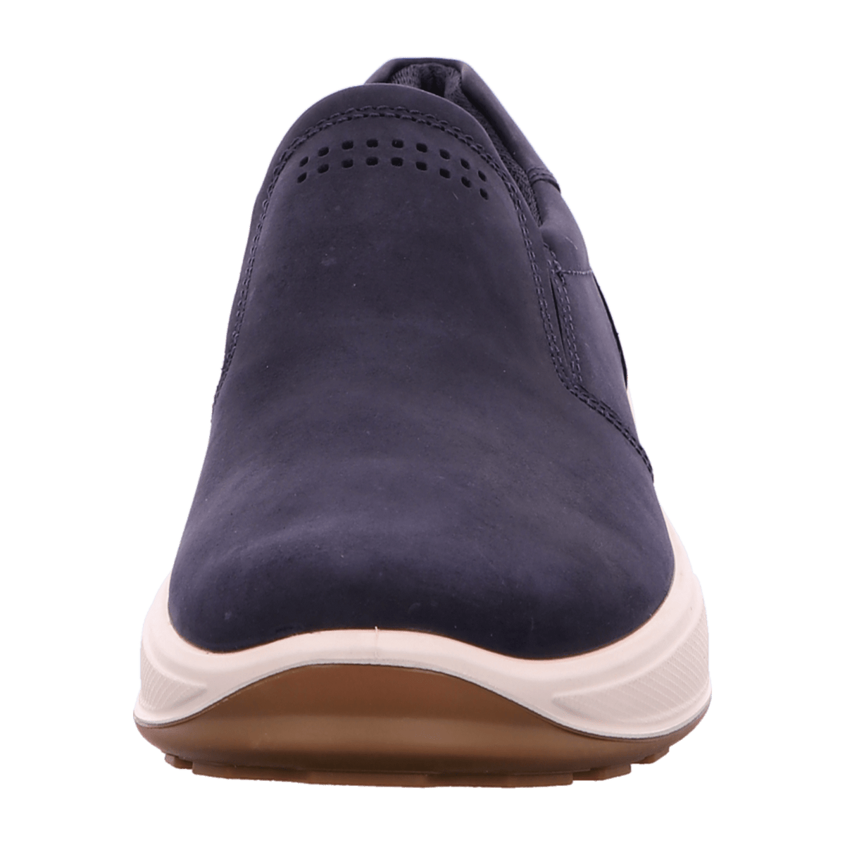 ECCO Byway 2.0 Men's Slip-On Trekking Shoes Blue Leather