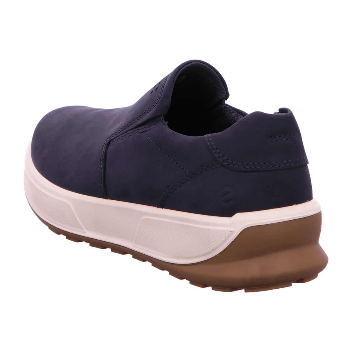 ECCO Byway 2.0 Men's Slip-On Trekking Shoes Blue Leather