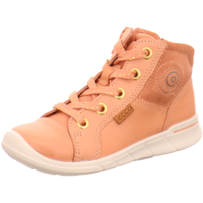 Ecco lace-up boots for babies pink - Bartel-Shop