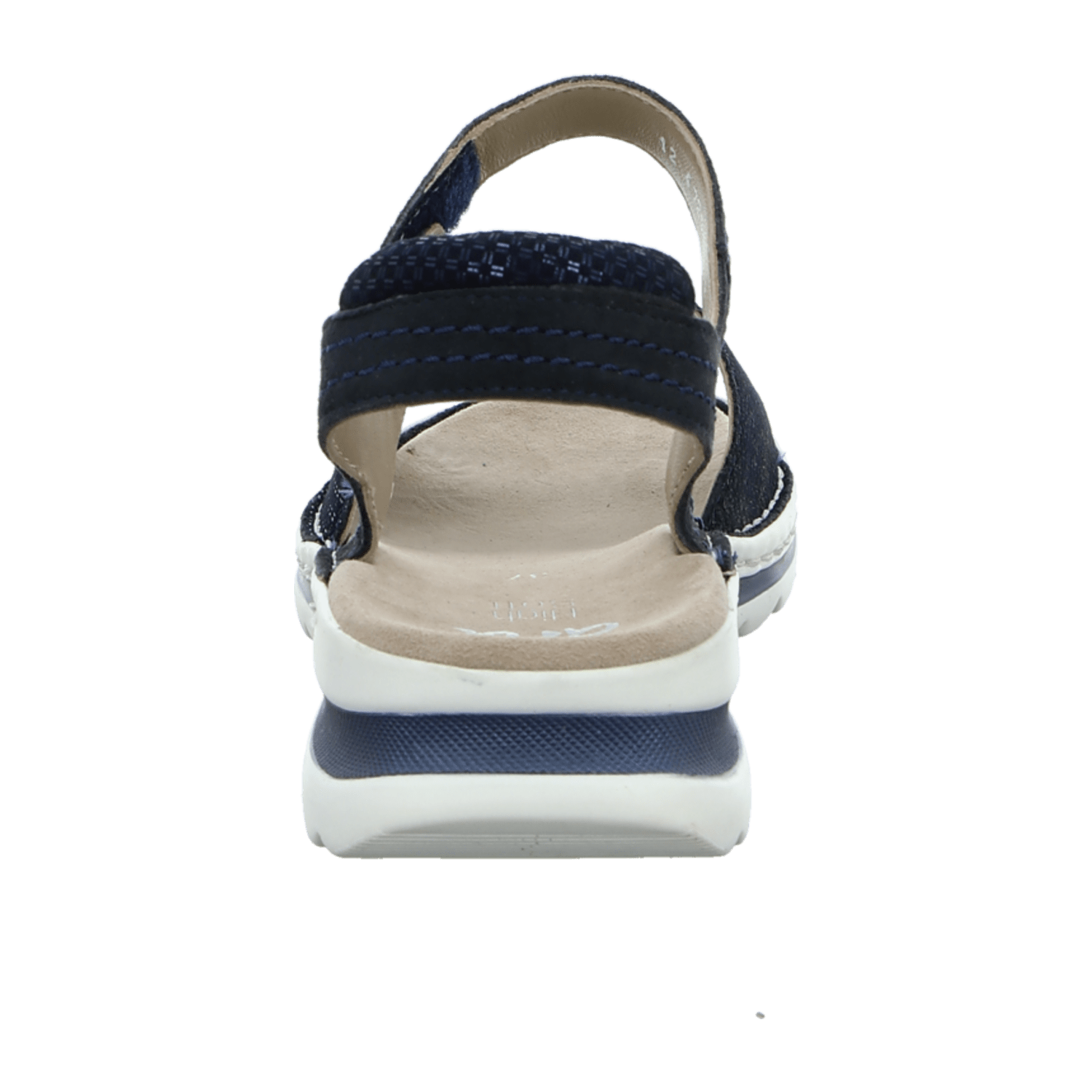 ARA TAMPA Women's Suede Hook-and-Loop Sandals Classic Blue