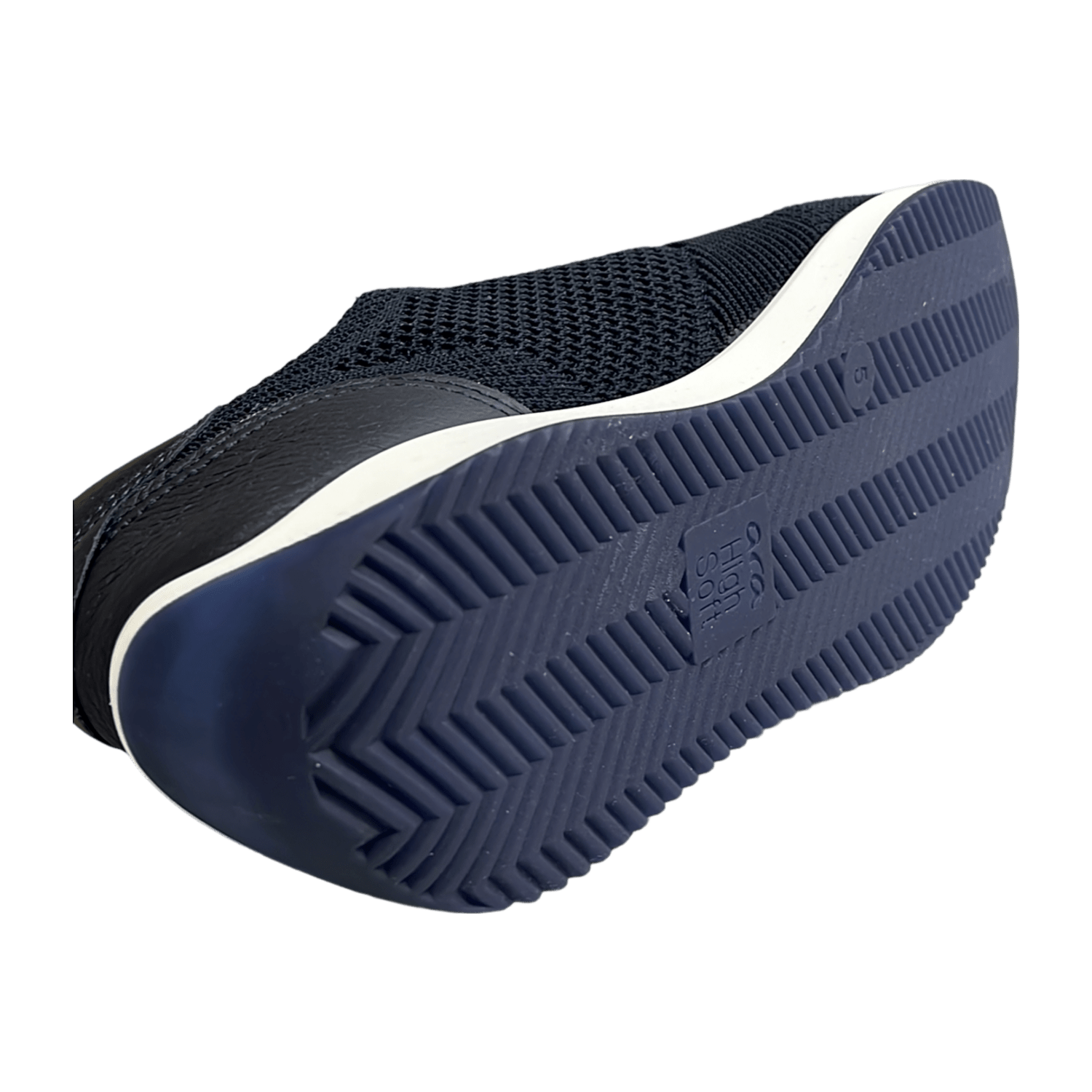 ARA Lisbon 4.0 Women's Sneakers in Blue with Round Toe - Pull-On Textile Upper and Polyurethane Sole