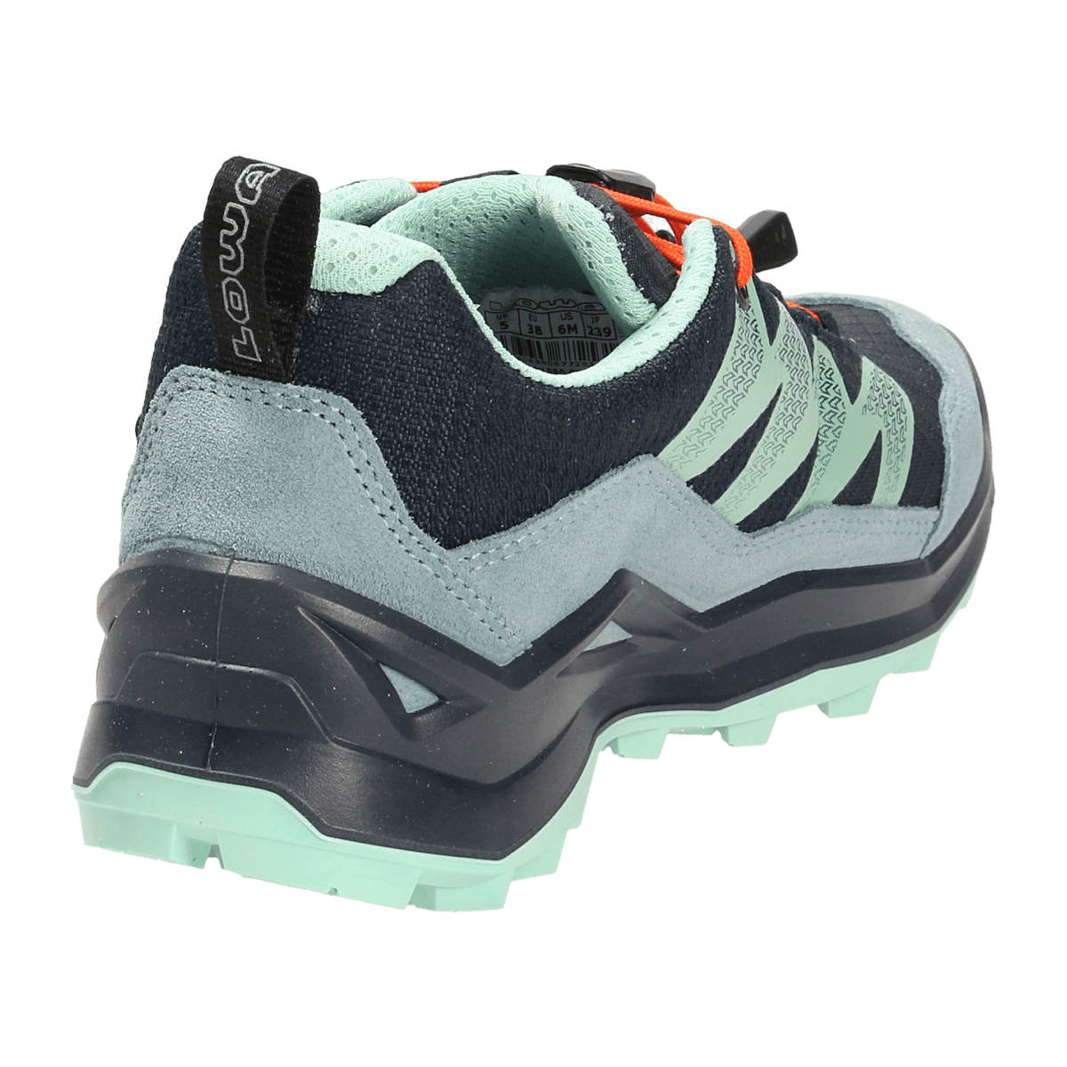 LOWA Maddox Pro GTX LO JR Kids Hiking Shoes Navy Waterproof