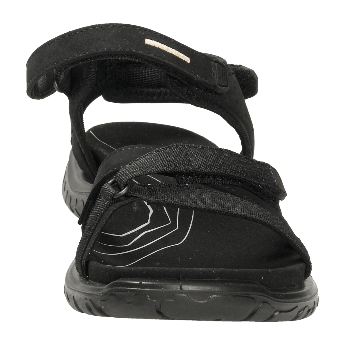 ECCO Offroad Roam Women's Sandals Black Leather Textile - Adjustable Straps
