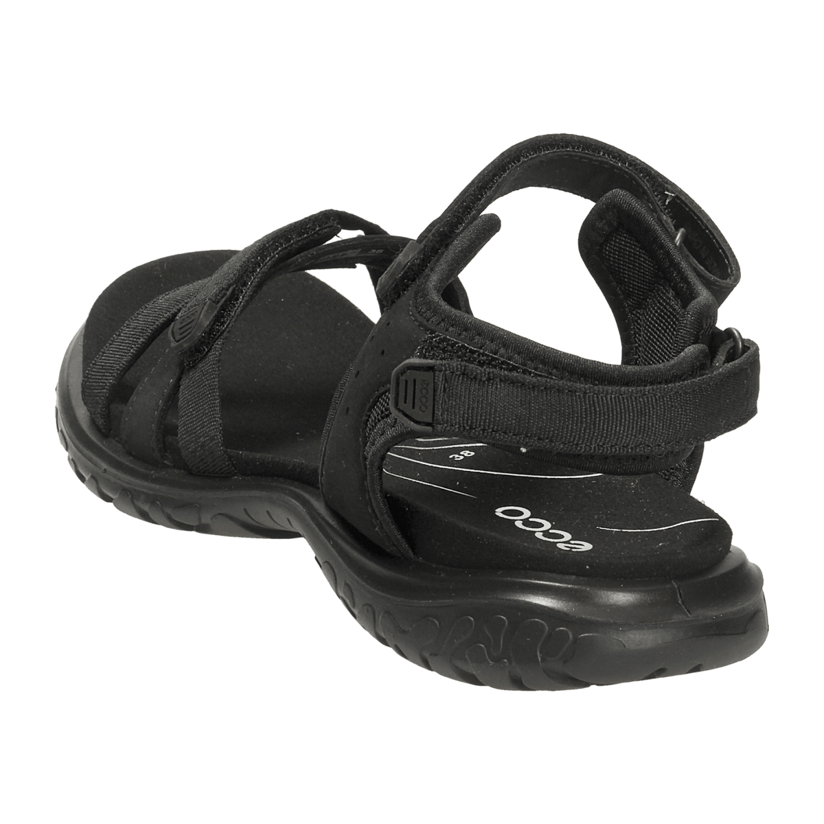 ECCO Offroad Roam Women's Sandals Black Leather Textile - Adjustable Straps