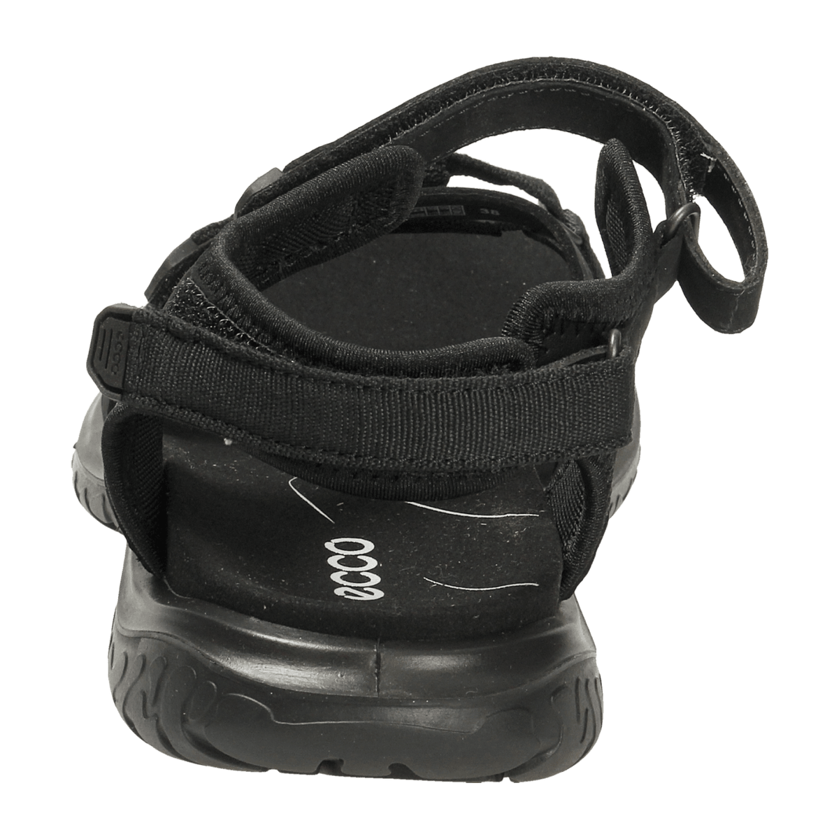 ECCO Offroad Roam Women's Sandals Black Leather Textile - Adjustable Straps