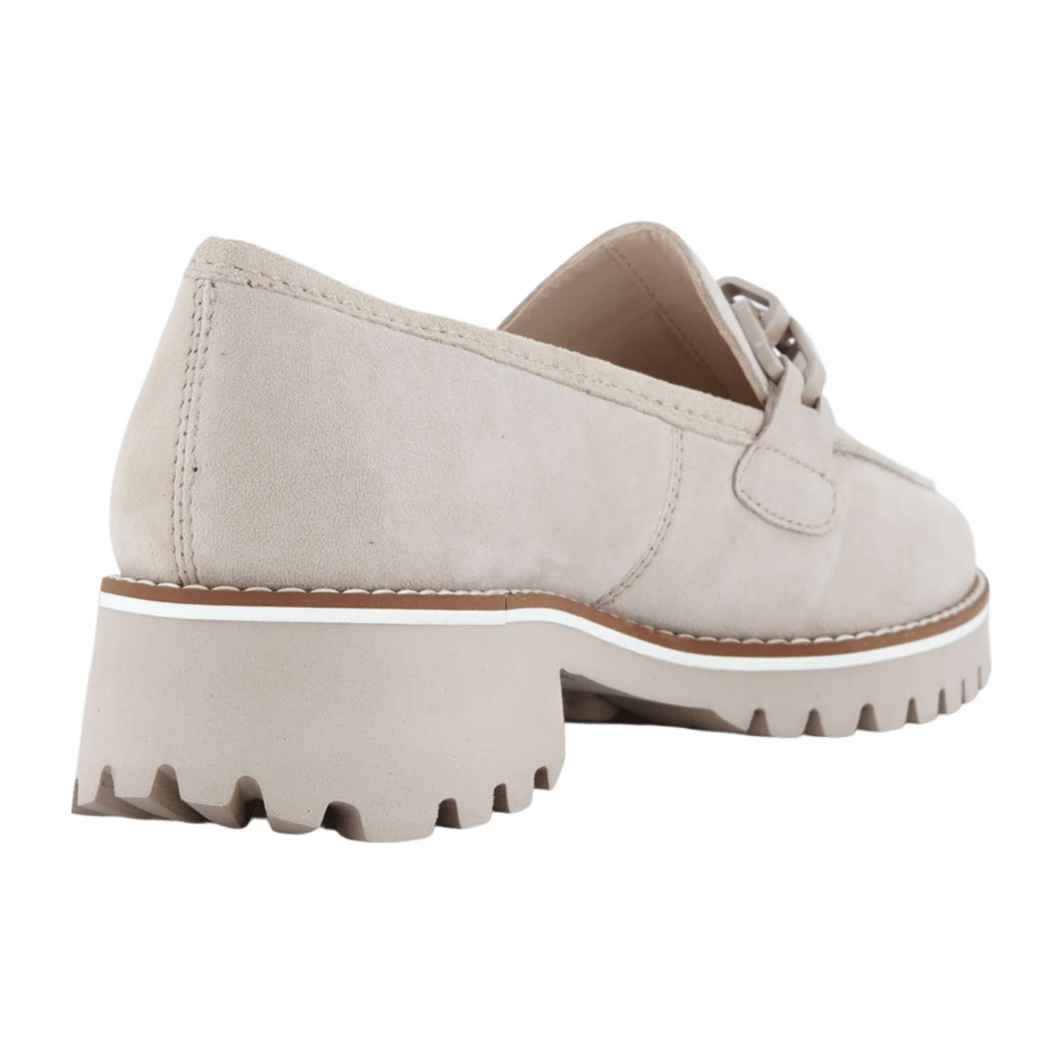 ARA Kent Slipper Sand for Women - Suede Moccasin in Beige