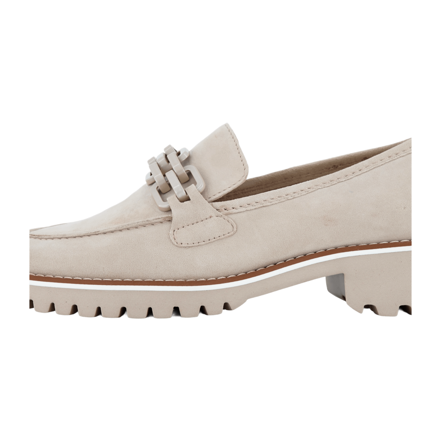ARA Kent Slipper Sand for Women - Suede Moccasin in Beige