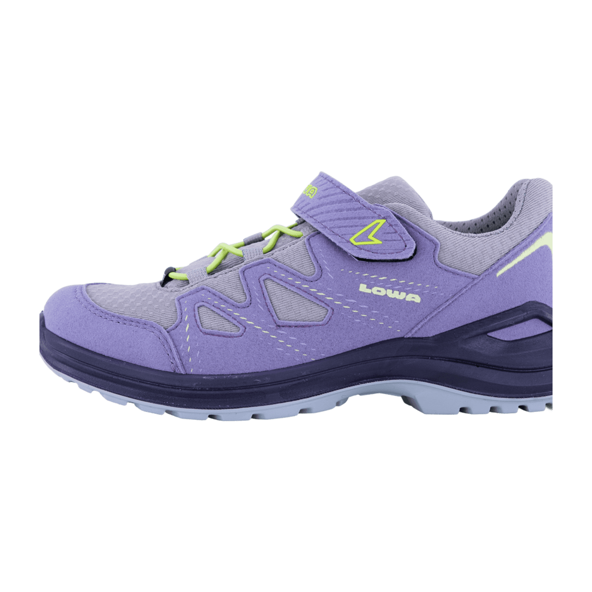 LOWA INNOX EVO II GTX LO JR Kids Hiking Shoes Purple Waterproof