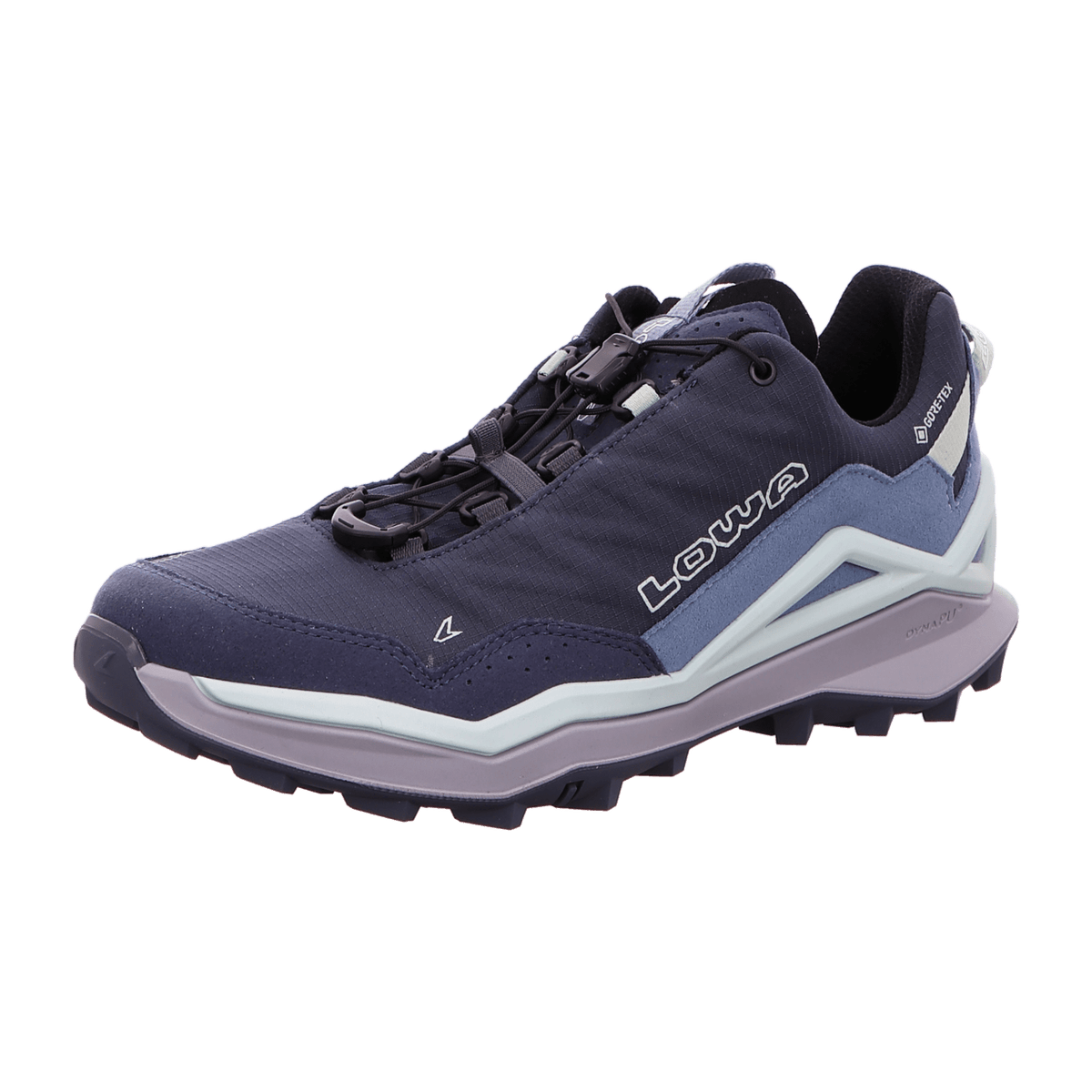 LOWA Maddox PRO GTX LO SL Women's Hiking Shoes Blue Waterproof