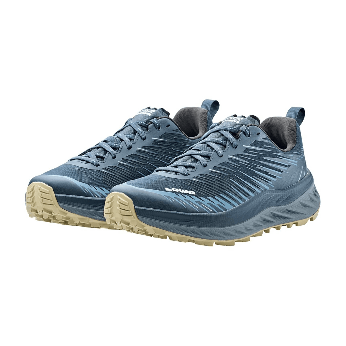 LOWA Fortux Men's Trail Running Shoes Marine Dune - Low Top