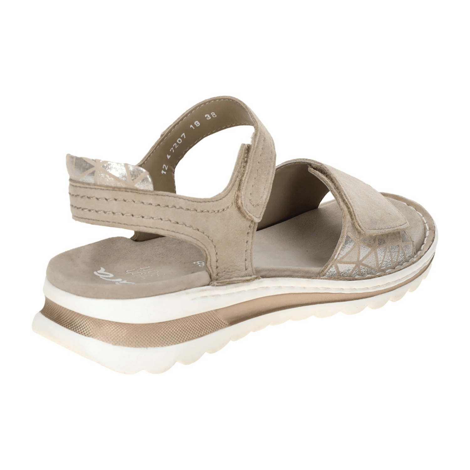 ARA TAMPA-S 2.0 Women's Suede Chelsea Boots Beige Classic Pull-On Square Toe