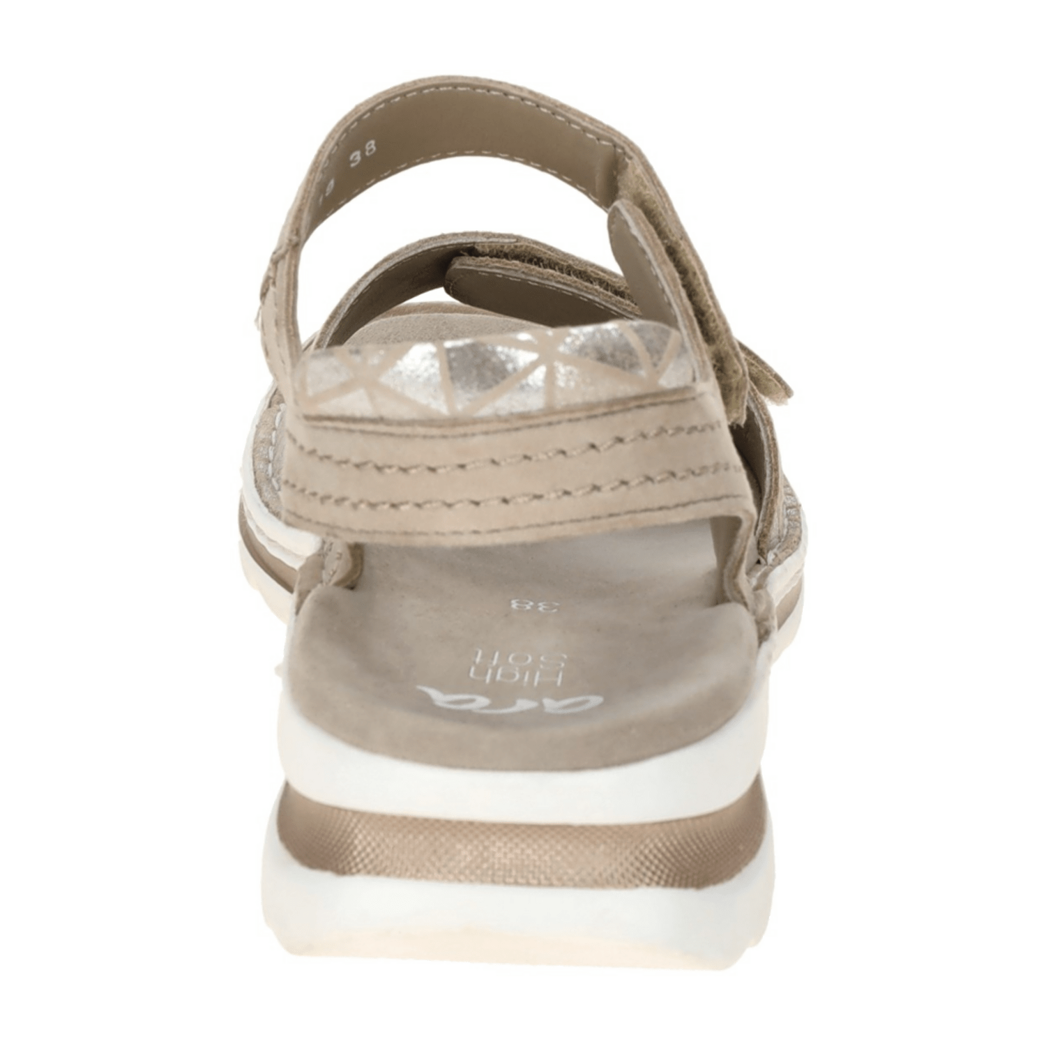 ARA TAMPA-S 2.0 Women's Suede Chelsea Boots Beige Classic Pull-On Square Toe