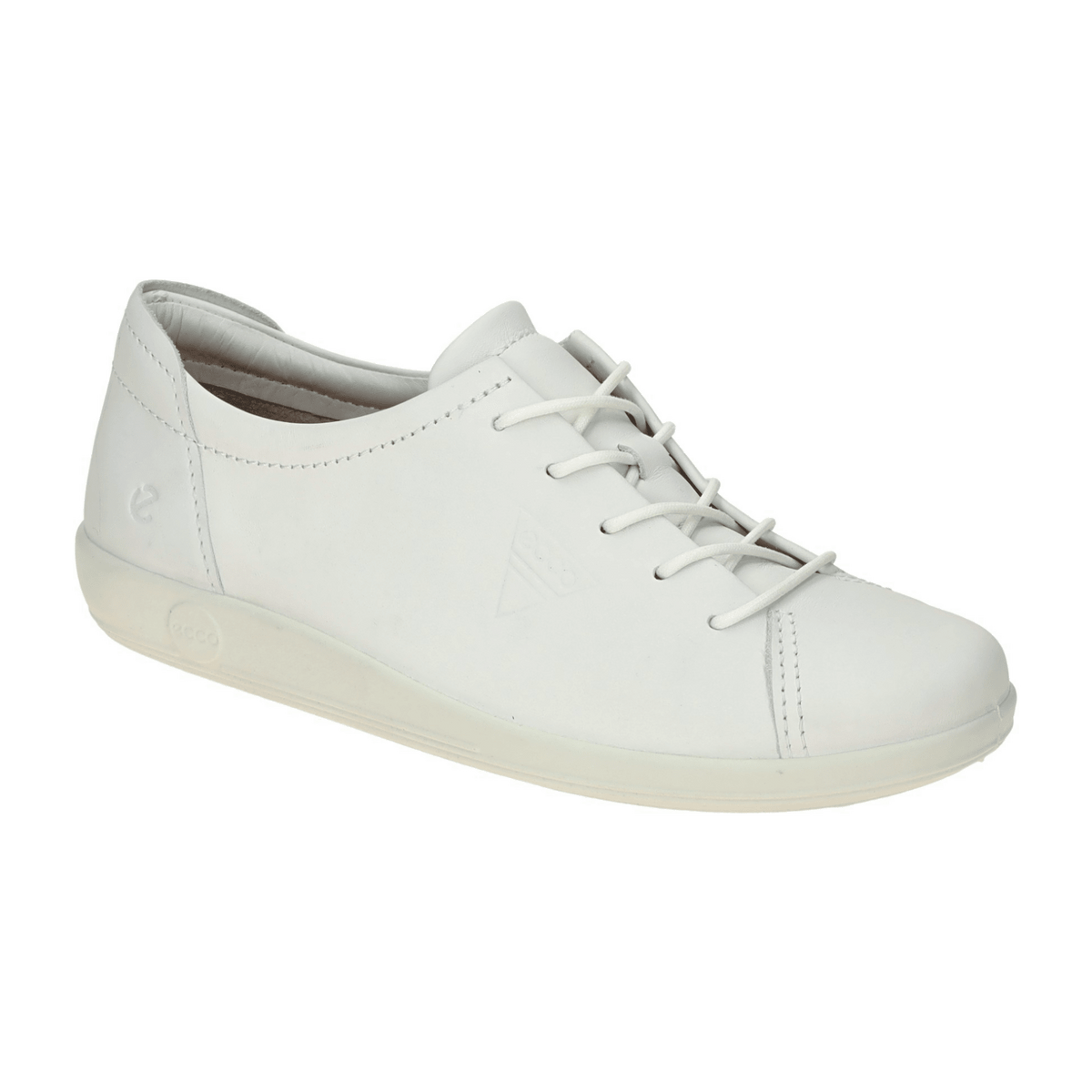 ECCO Soft 2.0 Women's Comfort Sneakers White