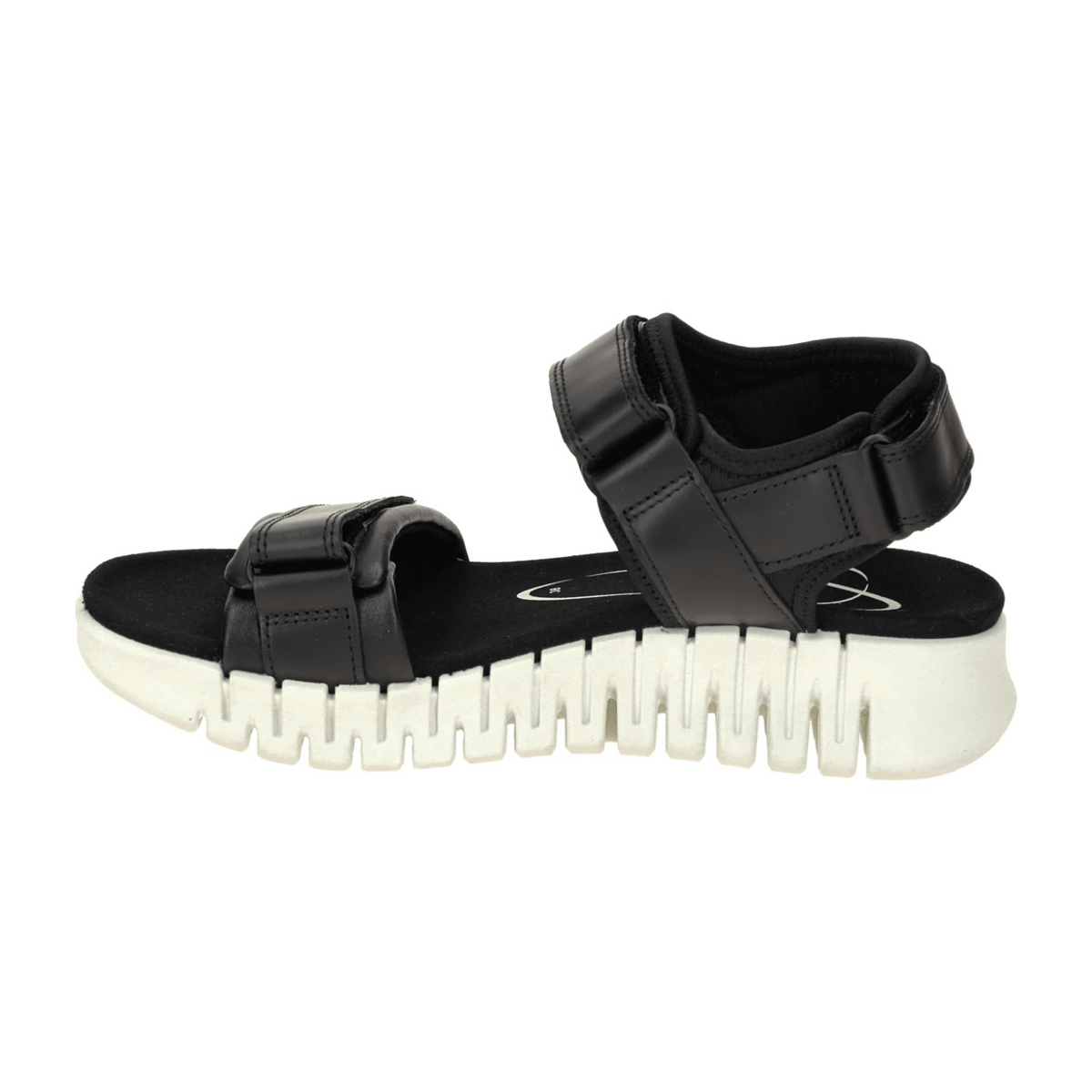 ECCO GRUUV SOL Women's Sandals Black Leather - Lightweight Flexible