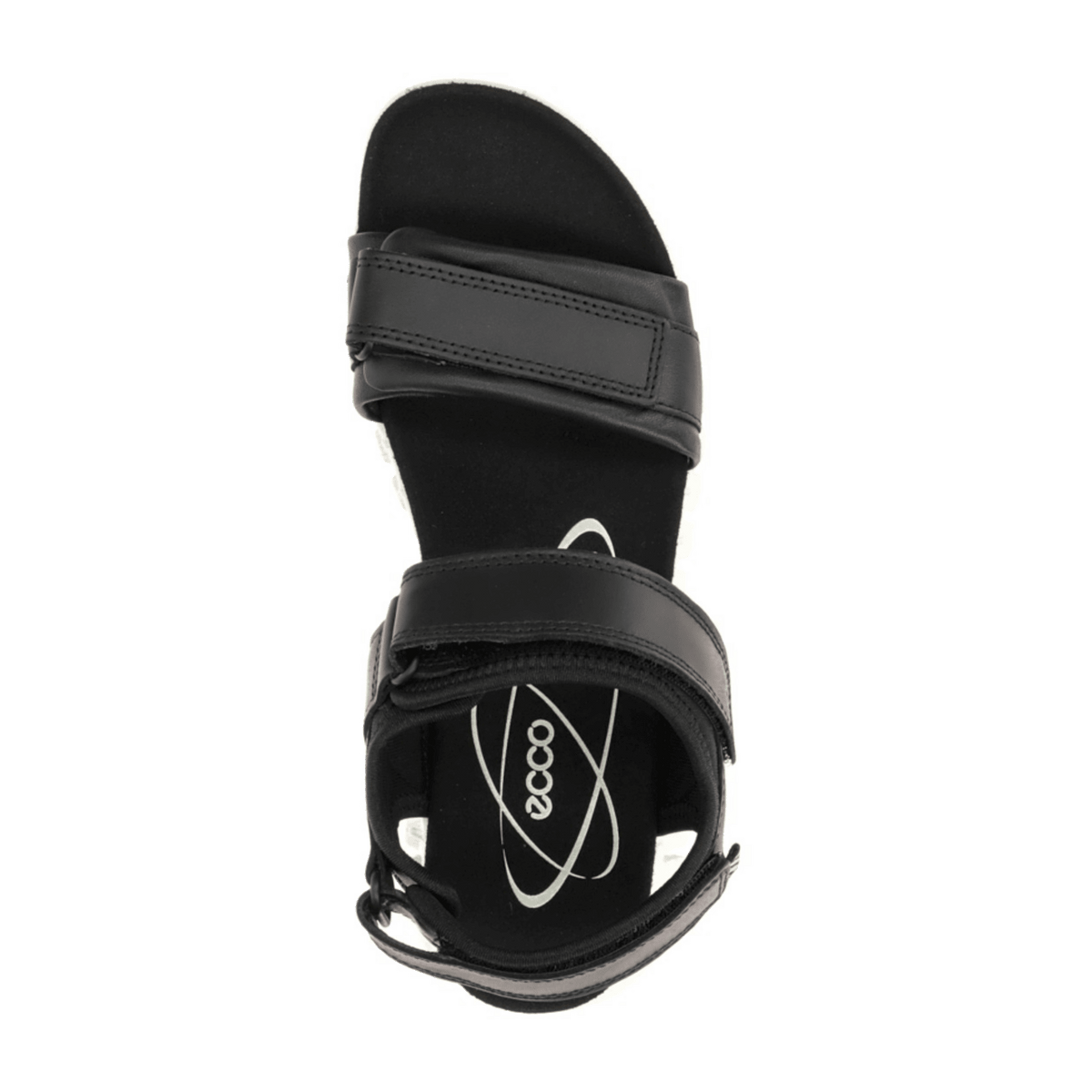 ECCO GRUUV SOL Women's Sandals Black Leather - Lightweight Flexible