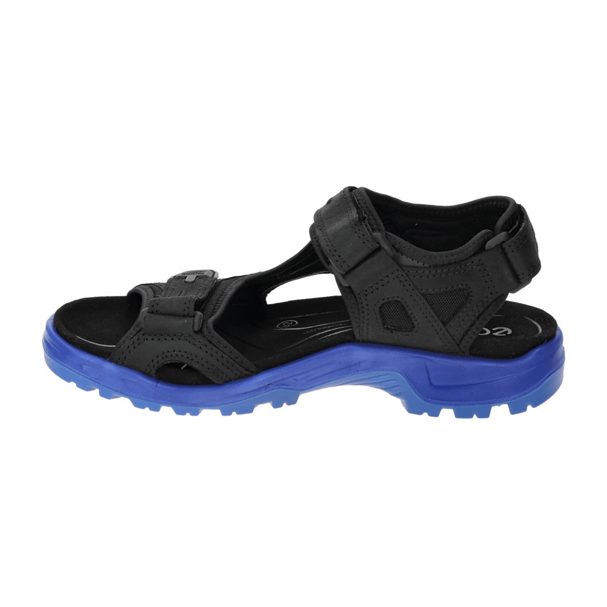 ECCO Offroad Vintage Men's Sport Sandals Black Leather